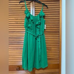 Old Navy NWT Green Ruffle Mini Dress, Size M